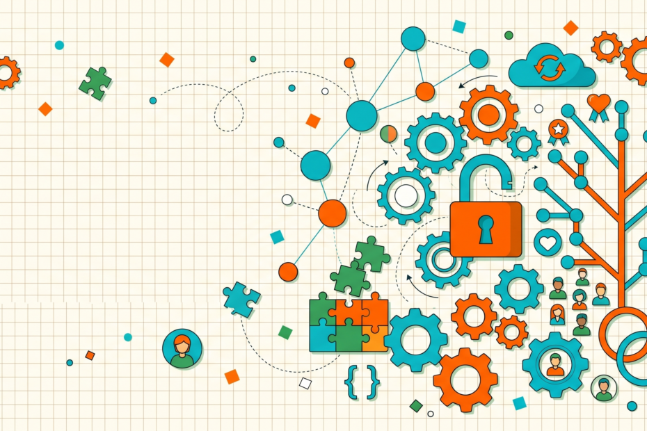 Illustration : Open Source : Le Côté Obscur (et Lumineux) du Code Libre